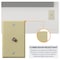 Newhouse Hardware 1-Port TV Cable Wall Plate, F Connector, for Coax Cable, Single Gang Video Wall Jack, Ivory, 5PK TVP-IV-05 - alternate 7